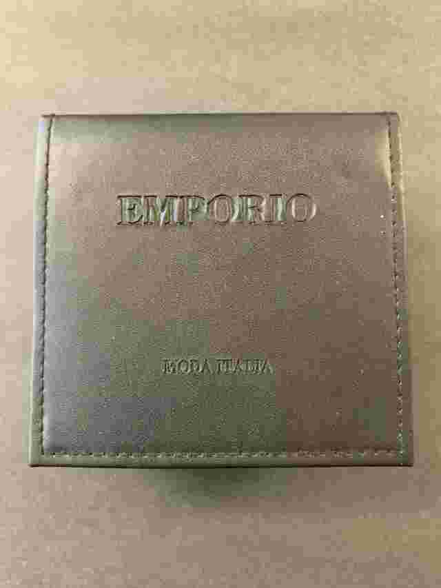 EMPORIO MODA ITALIA AUTHENTIC ELEGANT WATCH 1359 W/ GENUINE LEATHER STRAP 81921