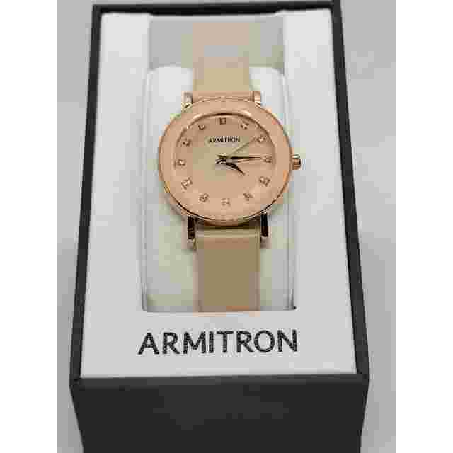 Women's Armitron Leather Swarovski Crystals #14