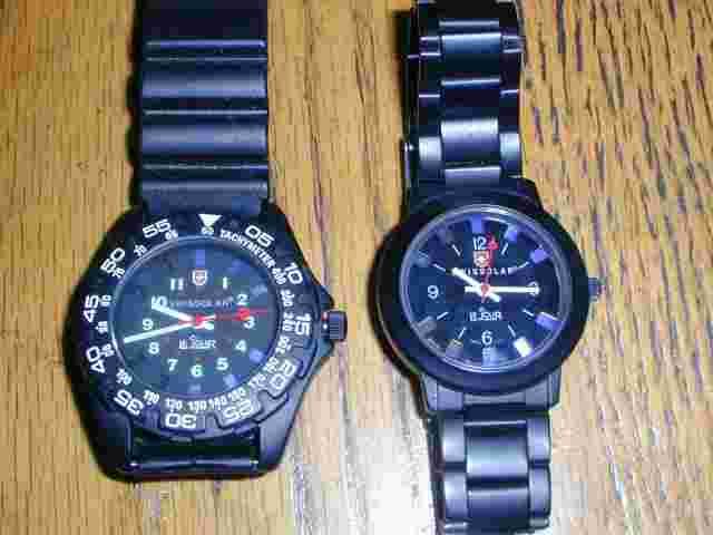 New Old Stock LeJour Swissolar Watch-Solar Power-Diver,Black PVD, Eternel-Early