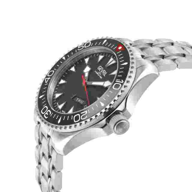 Gevril Hudson Yards Stainless Steel 43mm Swiss Automatic Wristwatch 48830B