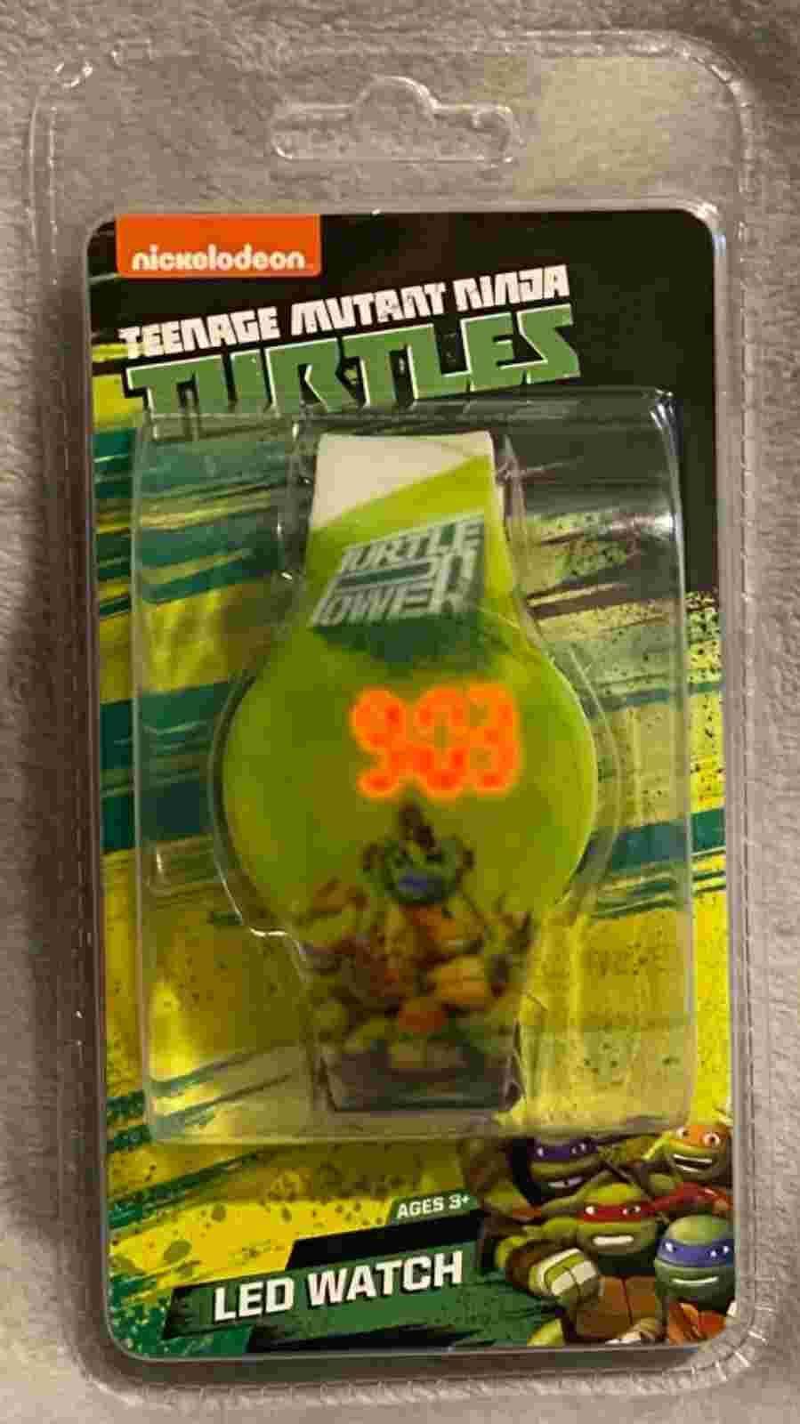 Kids - Teenage Mutant Ninja Turtles - Digital Light Up LED Watch - Brand New