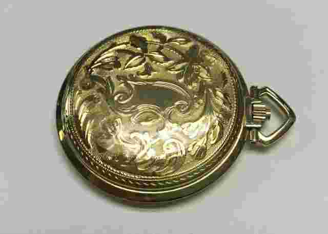 ARNEX 17 JEWEL POCKET WATCH SOLID 18K GOLD SWISS MADE UNADJUSTED INCABLOC