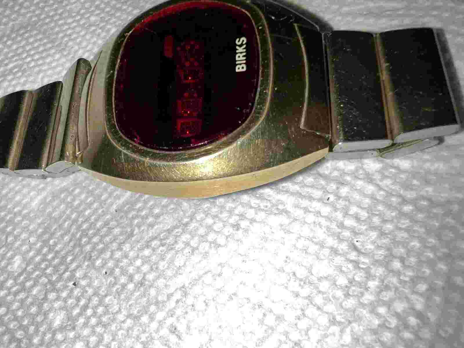 “EXTREMELY  RARE “ digital led Birks Working watch