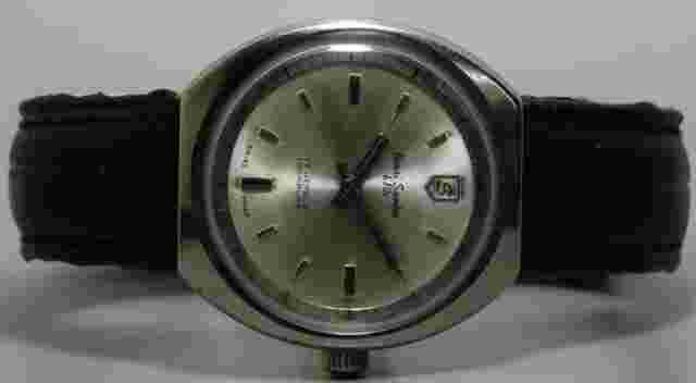 Superb Vintage Henri Sandoz Winding Mens Swiss Wrist Watch Old k18 Used Antique