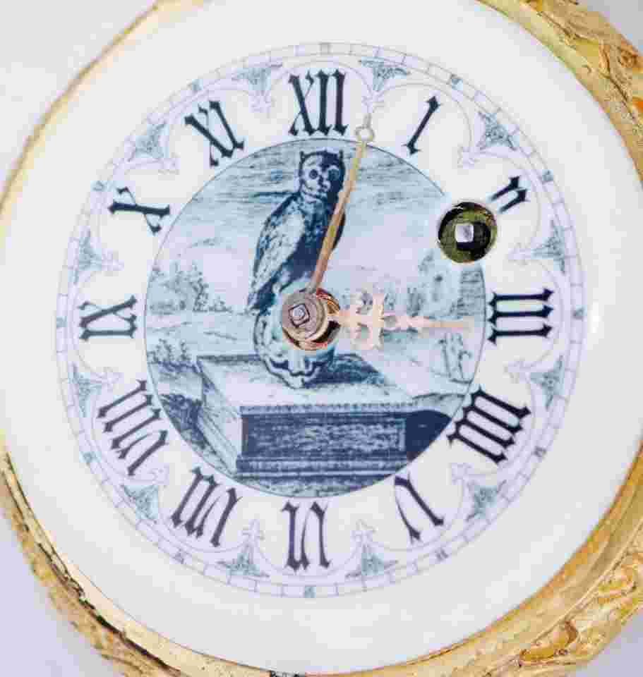 Antique French Occultist Pocket Watch-Verge Fusee Memento Mori Skulls Gilt Case