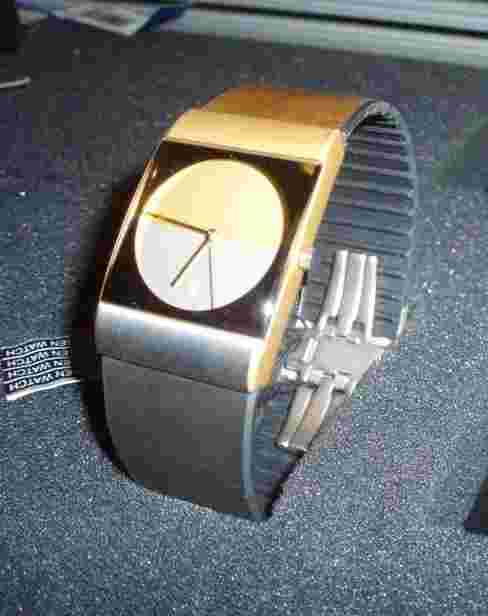 Jacob Jensen 513 watch Gold and Silver Titanium Band