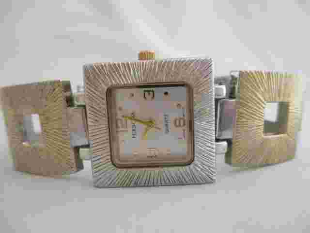 Persona Women's Two Toned Bracelet Band Analog Watch