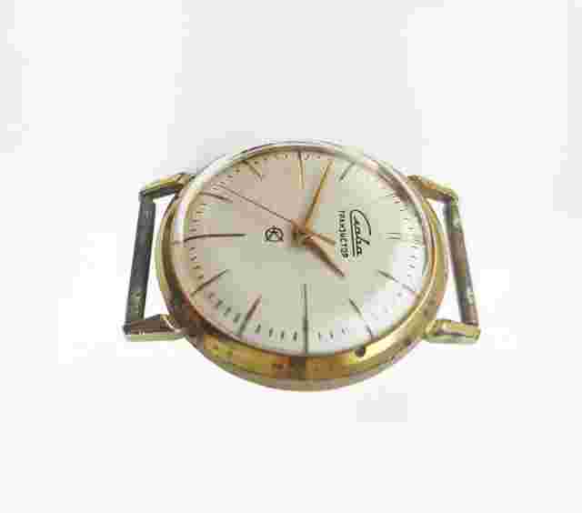 RARITY SOVIET SLAVA TRANSISTOR 2937 TUNING FORK WATCH MADE ACCUTRON 21