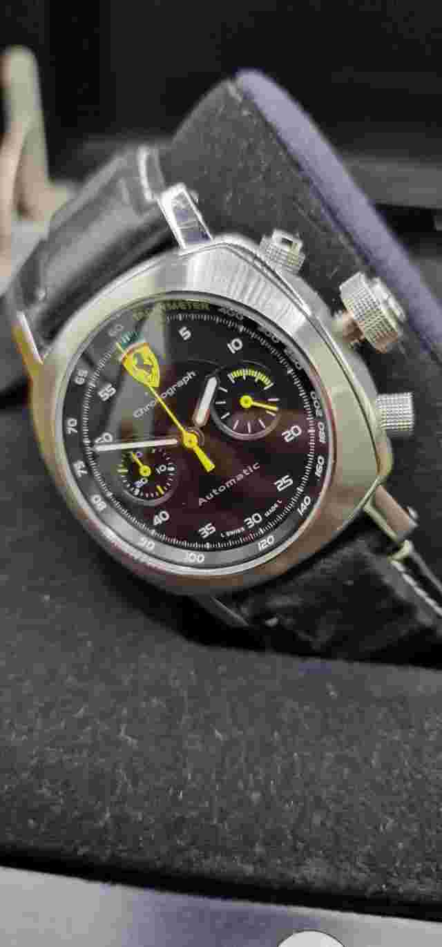 PANERAI OFFICINE FERRARI LIMITED EDITION REF. F6722 AUTO GENTS CHRONOGRAPH
