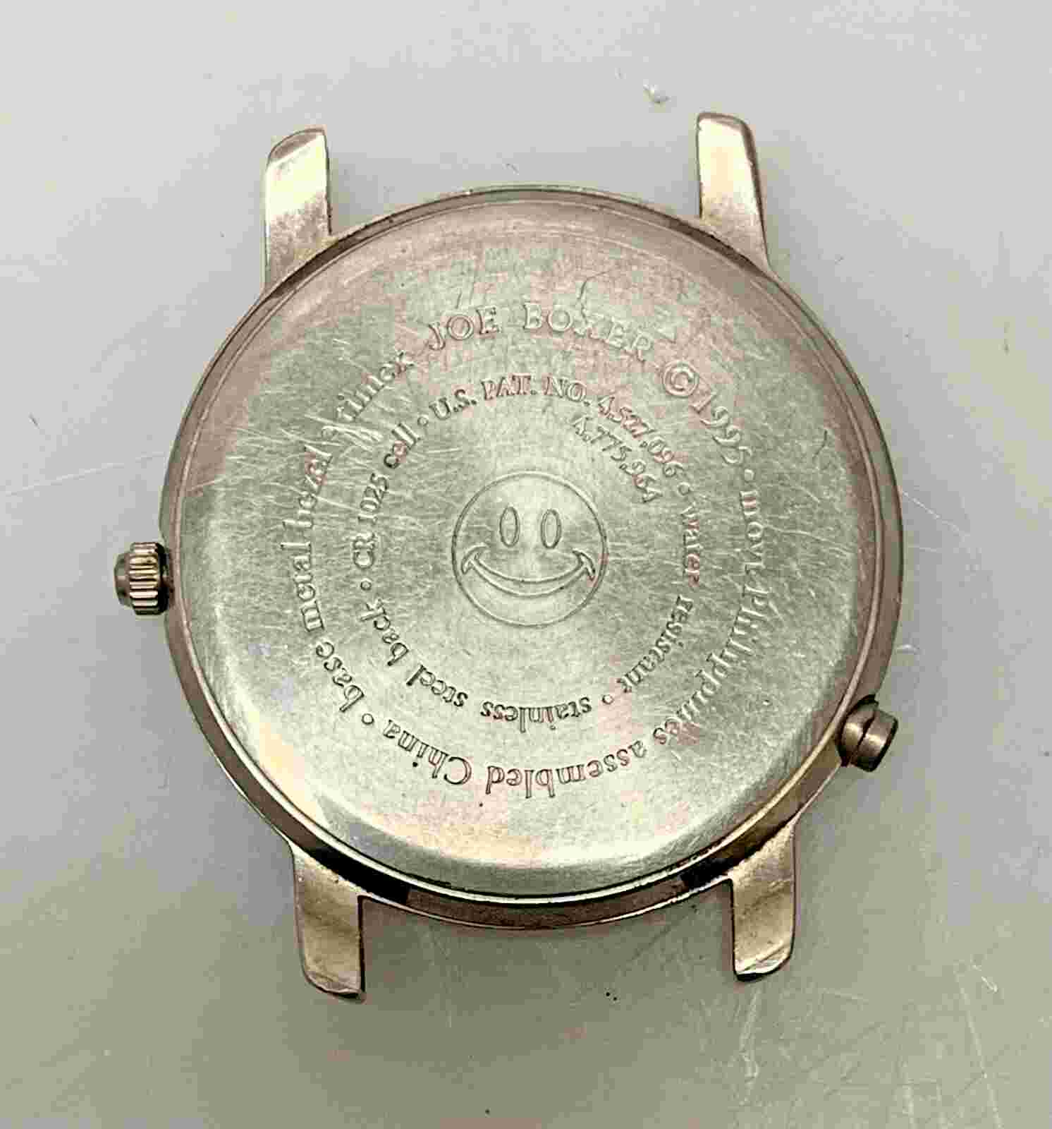 Vintage Joe Boxer Indigo Watch Face No Battery No Wristband