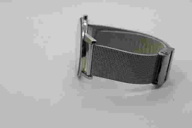 Ladies Grenen Denmark Silver Stainless Steel Mesh Bracelet Watch New Battery