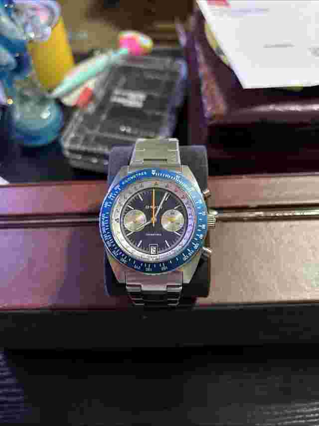 ORVIN Blue Face | ORC3 Chronograph Watch