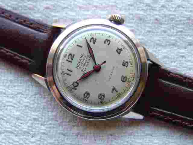 MEN'S WWII ERA RODANA MILITARY STYLE automatic WRISTWATCH good condition