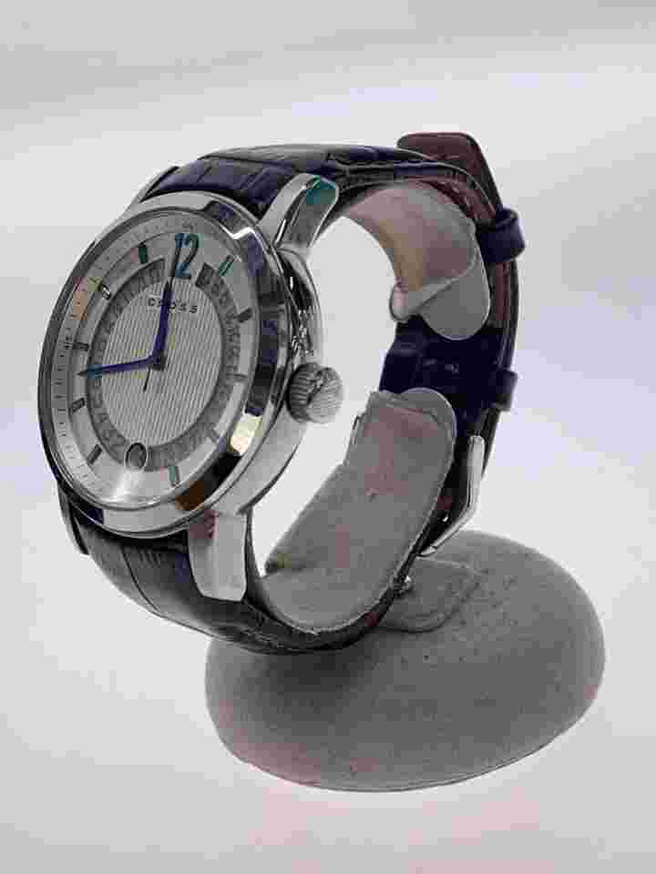 CROSS Watch Silver Brown CR8006 Men 6396