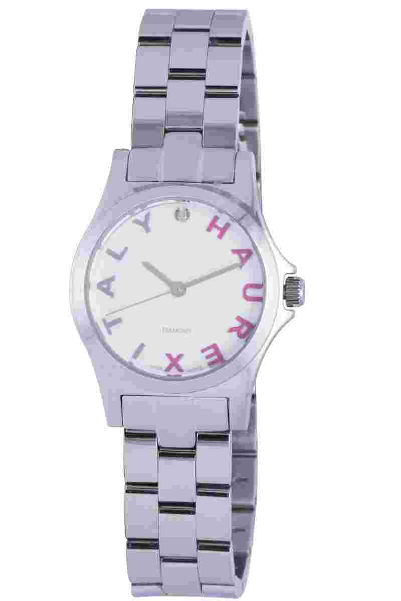Haurex Italy Women's  7A505DPS City Diamond Stainless Steel Watch