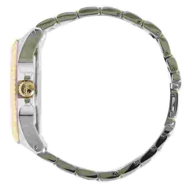 1900928 Women's Stella Swarovski Crystals Silver Dial Two Tone Steel Watch