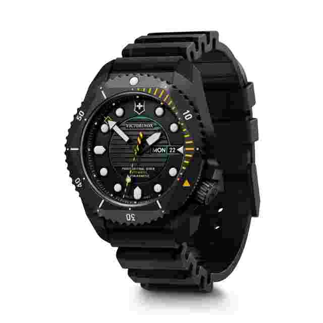 Victorinox Dive Pro Automatic 43mm Watch with Black Titanium Case from JP