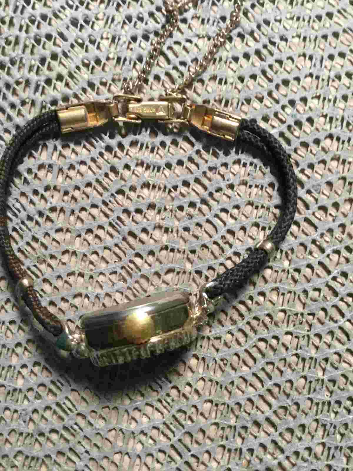 Vintage Womens Nastrix Quartz Watch, Gemmed Bezel