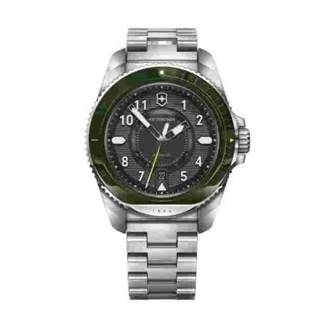 Victorinox Journey 1884 Automatic Men's Watch V242015 – Green Dial, Stainless St