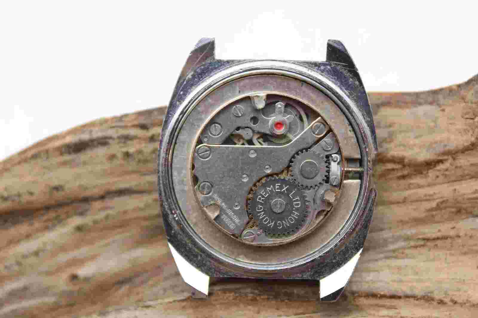 KRONOTRON ANTICHOC 2000 MEN'S WATCH 1j 35.5mm 18mm LUG FOR REPAIR (KQ4)
