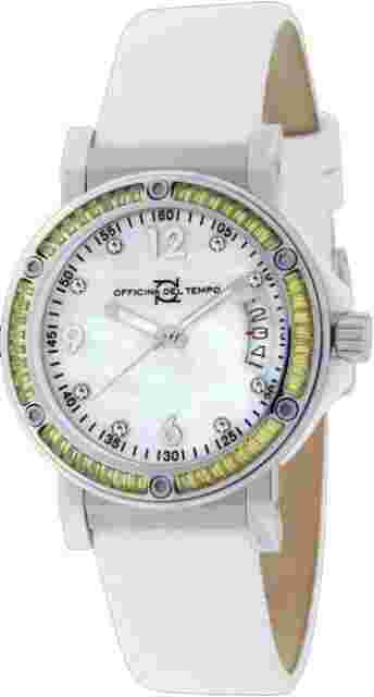 Officina del Tempo Ot1050-0445yw Women's Quartz Wrist Watch