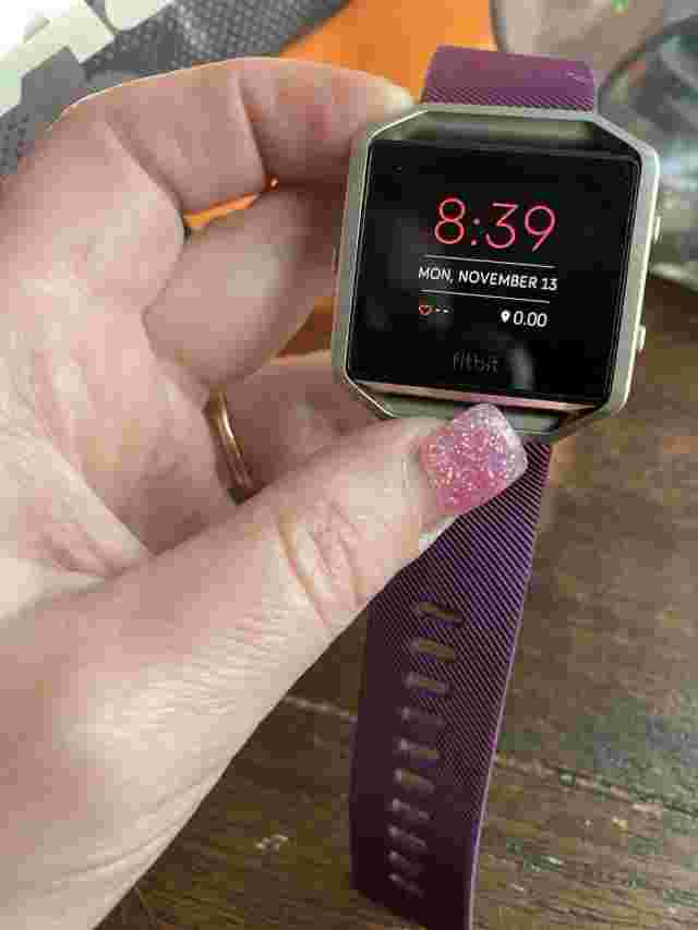 Pre Owned Purple Fitbit Blaze Watch