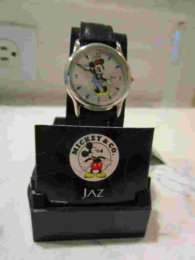 NEW ~ WOMEN'S VINTAGE JAZ DISNEY MINNIE MOUSE WATCH ~ NEEDS BATTERY~ $50 FRS13AX