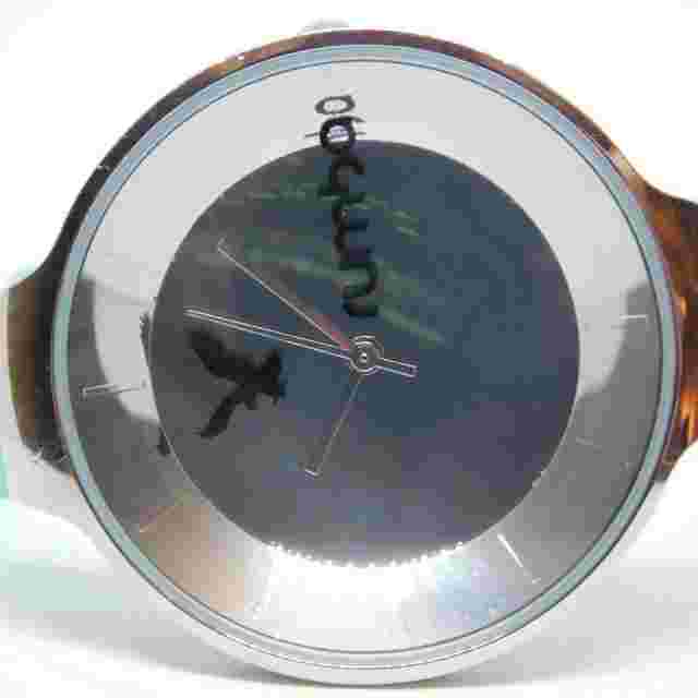 American Eagle Outfitters Rumba Time Silver Tone Case Women's Watch New Battery