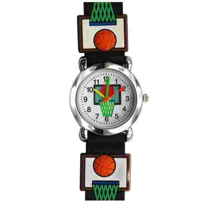 27mm Milano Expressions Boys Girls Sports Analog Kids Basketball Wrist Watch