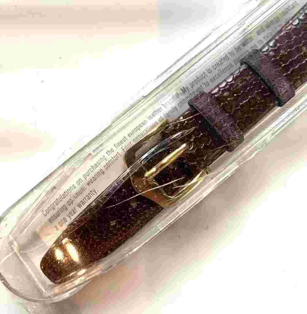 Genuine Leather Hirsch " lizard " 14 watch strap