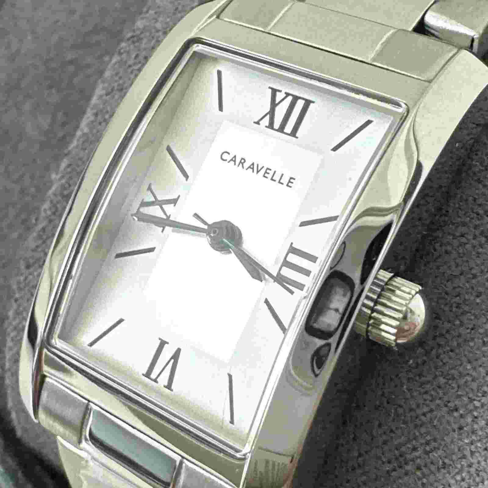 Caravelle Women's Quartz Silver 21x 33mm Watch 43L203