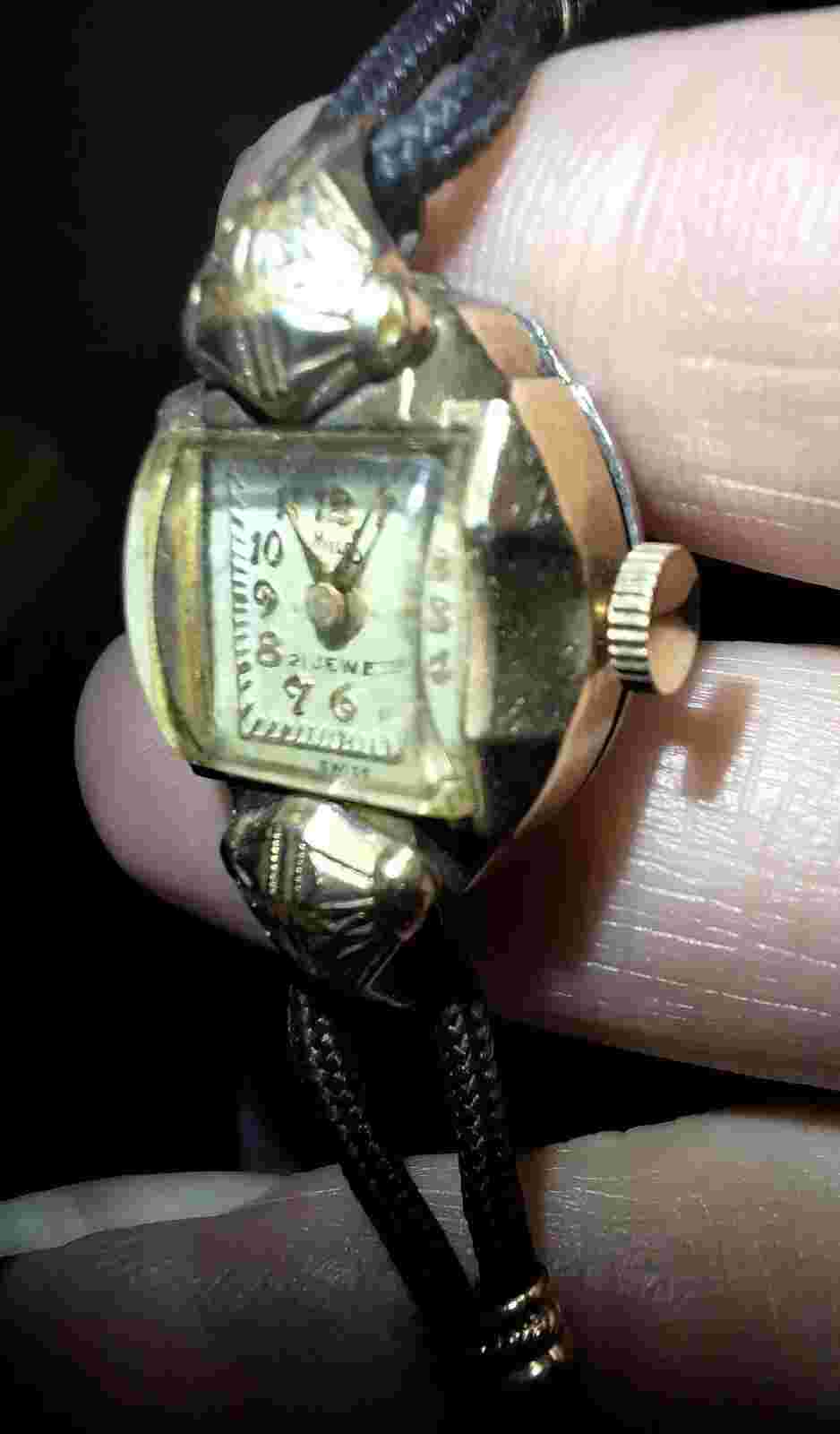 Vintage Savoy Milos Swiss Watch 21 Jewels 10K RGP Manual Wind (Works)