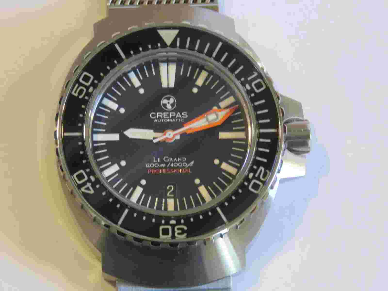 Crepas, Le Grand, Automatic Watch ETA 2824-2