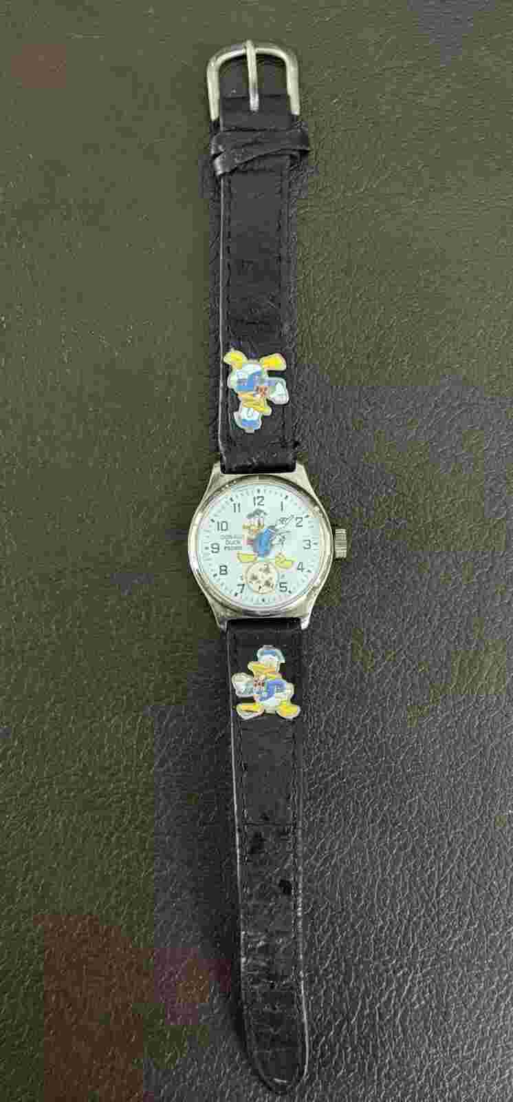 Vintage 1990s Donald Duck Disney Pedre Collectors Walt Disney Watch