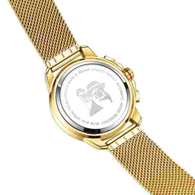 Lim Edition Swan & Edgar Hand Assembled Sports Target Automatic Gold SE1602 NIB