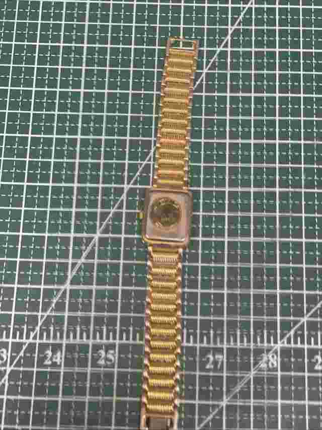 Suizo Watch 18k Gold Plated Water Resistant Japan Quartz