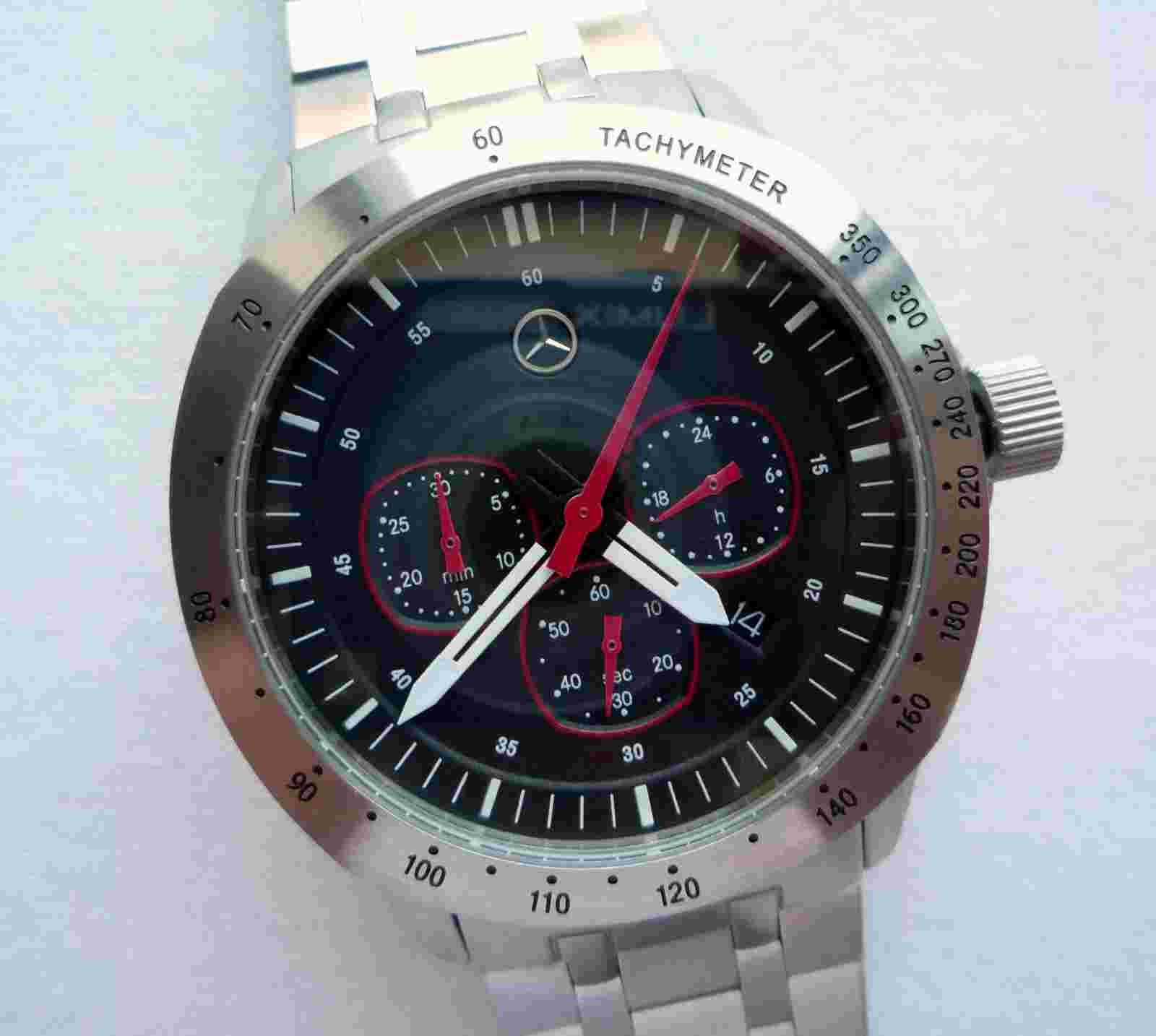 Mercedes Benz DTM AMG Motorsport Racing Driver Accessory Sport Chronograph Watch