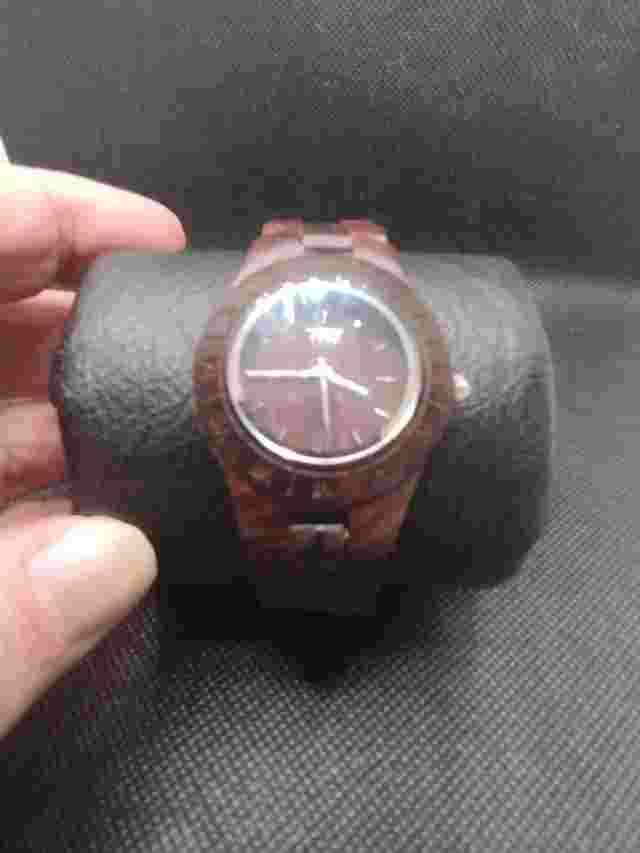 WeWood Ladies/Unisex Watch Chocolate Dark Wood Watch 30mm Case
