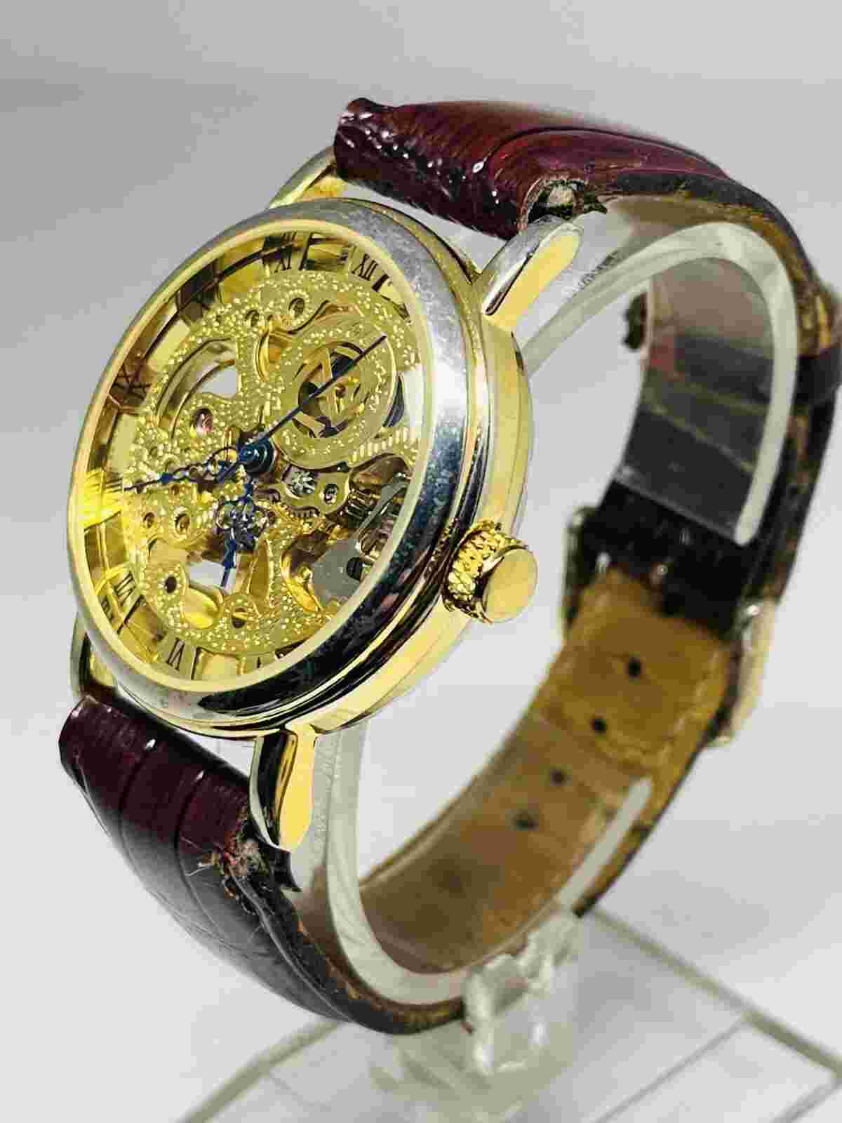 GOER Skeleton Dial Automatic Watch