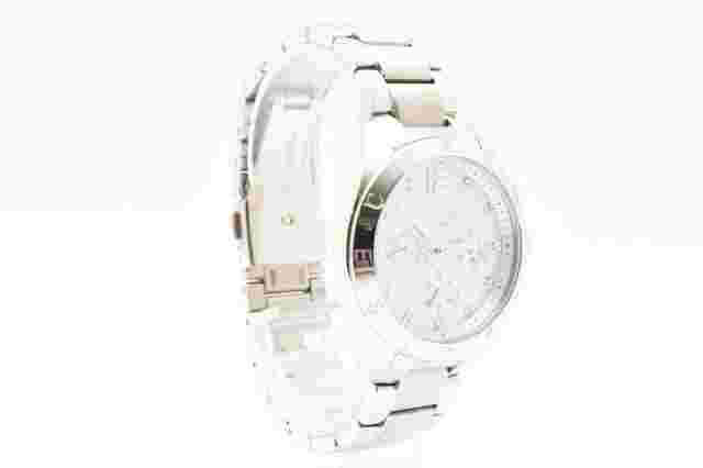 Rare [MINT] COACH CA.67.7.14.0847 Unisex Silver Blue Dial Watch Diamonds 18.0cm