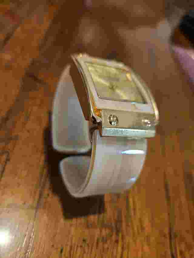 R.J. Graziano Cuff Lopez Cuff Bracelet Quartz Watch #B1907ST