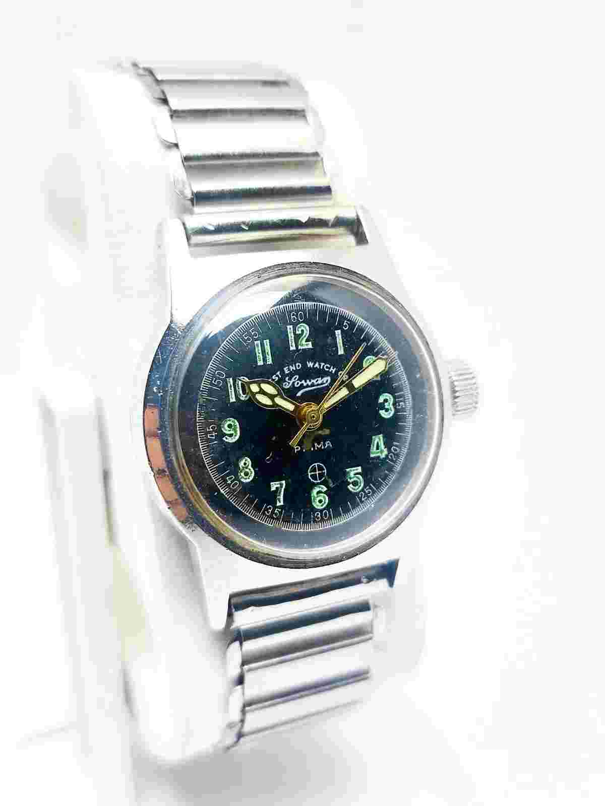 Military West End Watch D3152 2254 Swiss Made Vintage Hand Wind