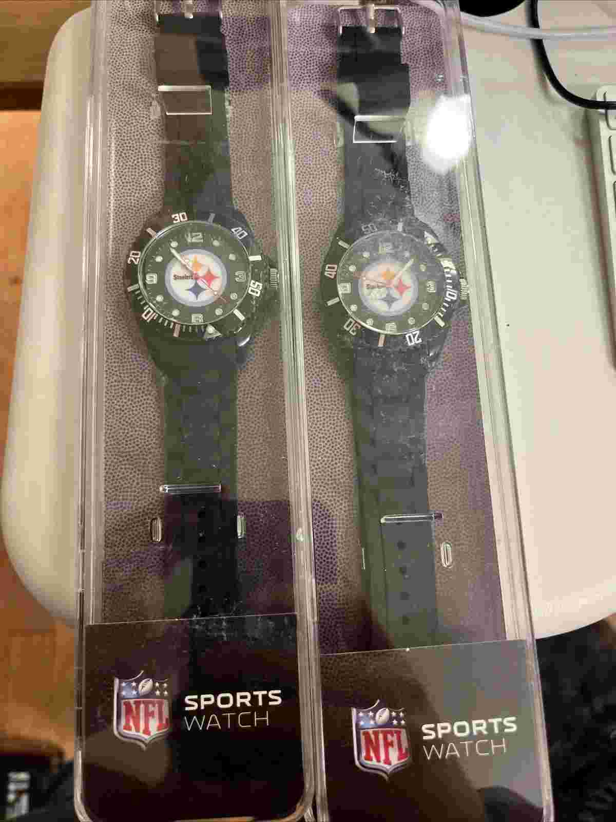 STEELERS 1 NFL Team Logo His Or Her Watches - Pittsburgh Steelers Diver style
