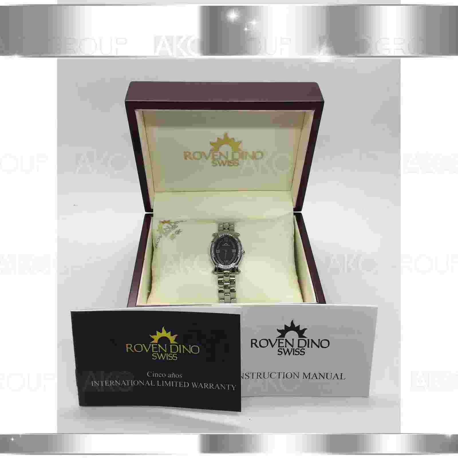 Roven Dino Tacqueline Diamond 2030LDP0B Mother of Pearl Swiss Movet Women Watch