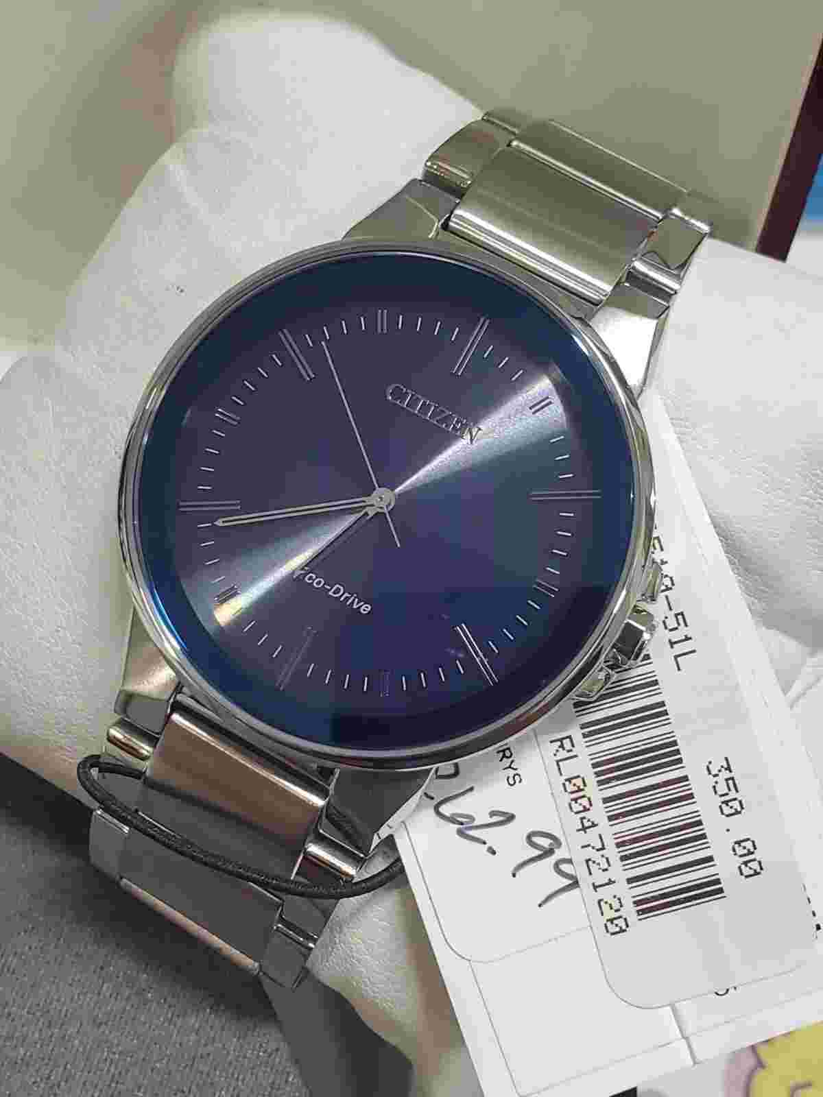 Citizen Axiom Blue Men's Watch - BJ6510-51L