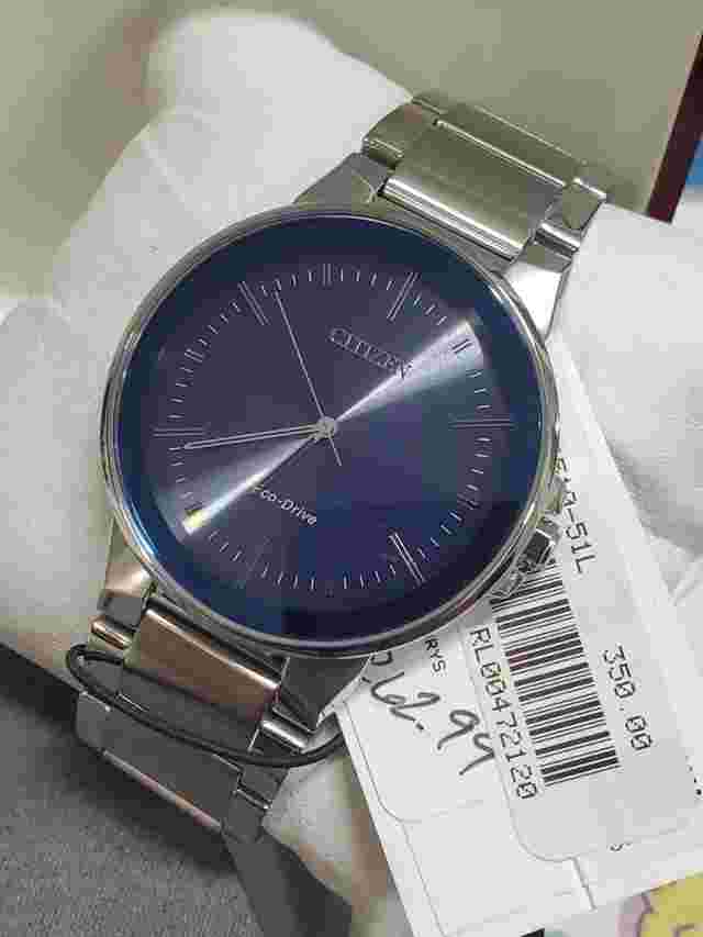 Citizen Axiom Blue Men's Watch - BJ6510-51L