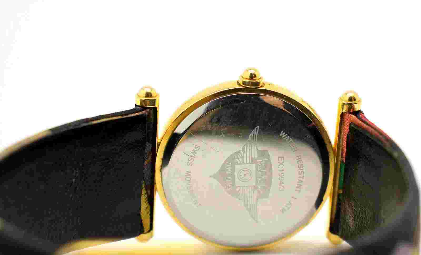 Vintage Nicole Miller Time Flies Watch NEEDS Battery