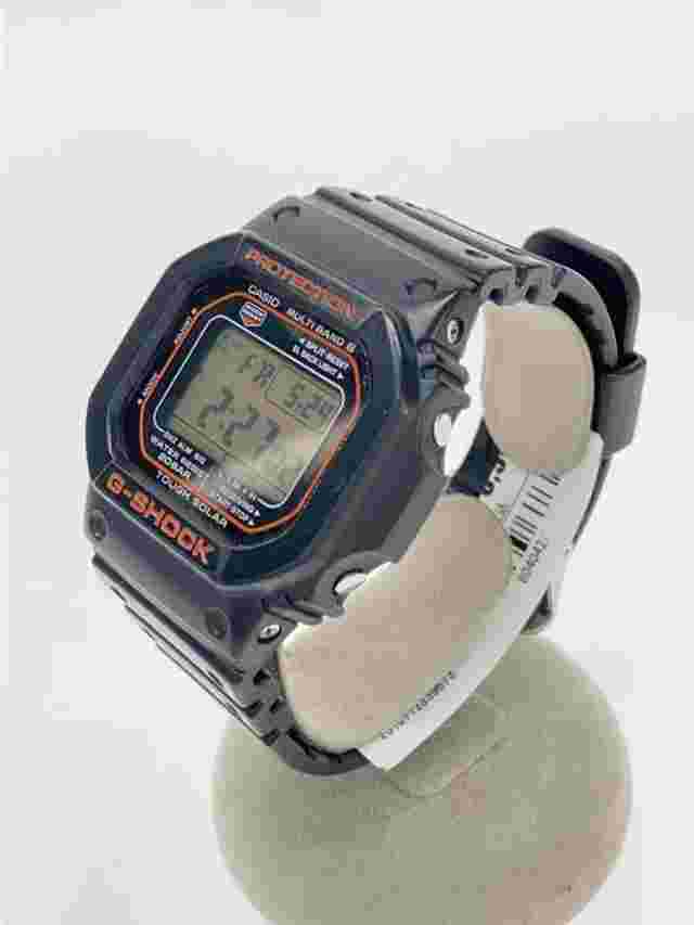 [Japan Used Watch] Casio Solar Watch G-Shock/Digital/Leather/Blk//