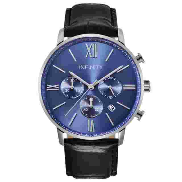 Infinity SP 05 Blue & Black Men's Classic Chronograph Watch - Blue Luxury Watch