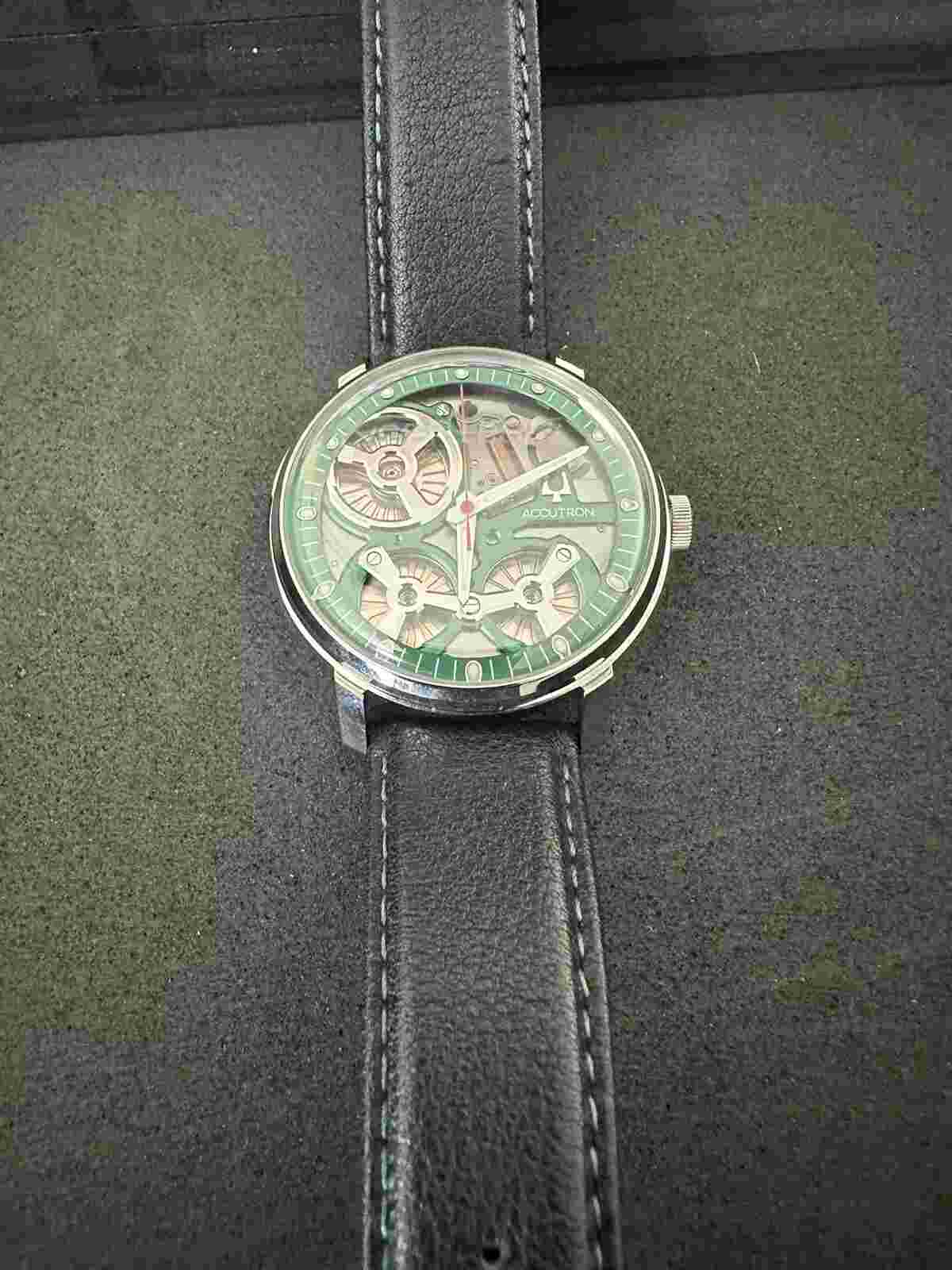 Accutron 2020 Limited Edition Spaceview #63 Of 300 Pieces.